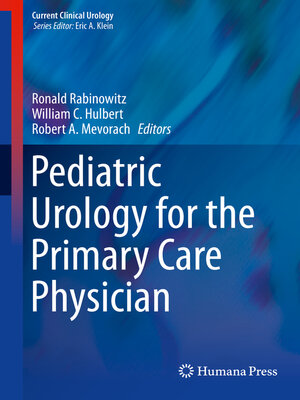 cover image of Pediatric Urology for the Primary Care Physician